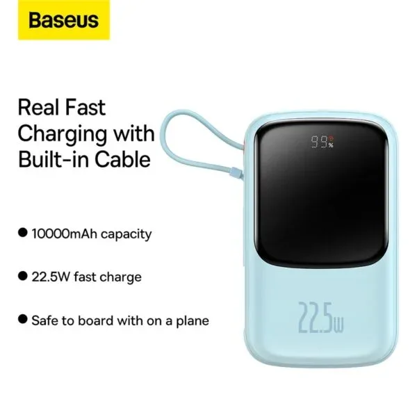 Baseus 10000mAh 22.5W QPow Pro Digital Display Fast Charge Power Bank - Image 2 | Buy Online Sri Lanka