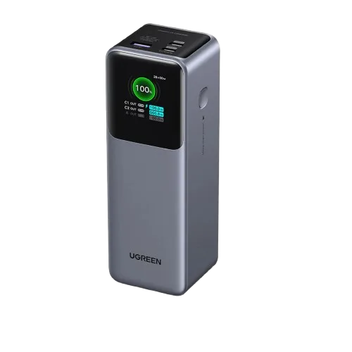 UGREEN 25000mAh 200W Nexode Smart Display Power Bank – PB722 – 35525B – 1 Year Warranty