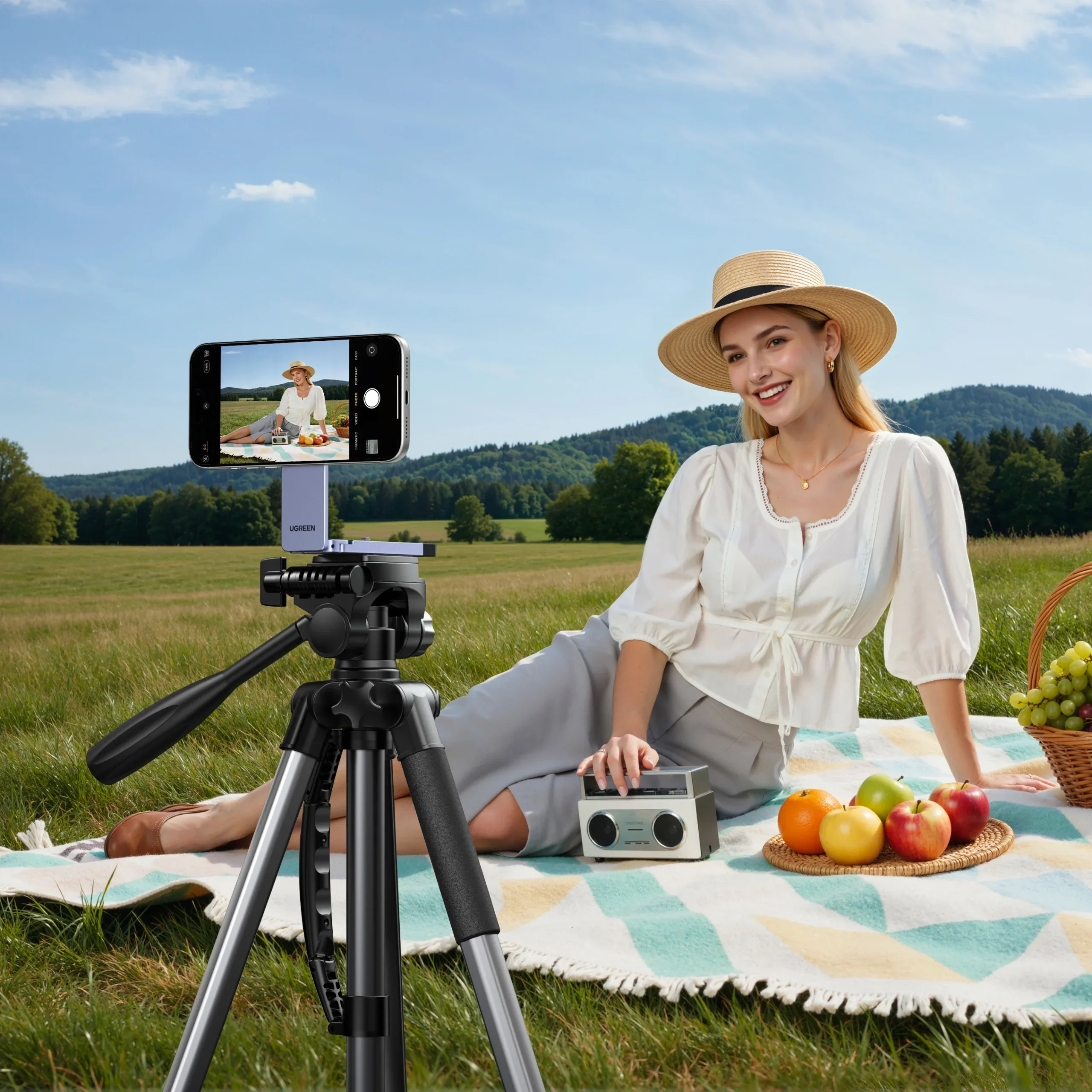 UGREEN Magnetic Phone Tripod Stand – LP962 – 75509 - Image 8 | Buy Online Sri Lanka
